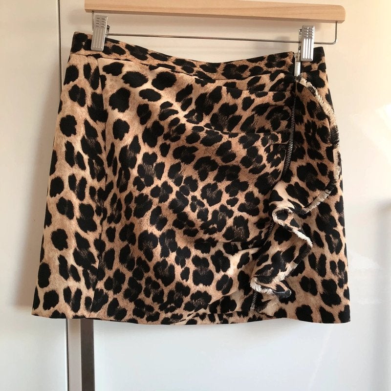 Rokje Zara / rok  luipaardprint maat S beige bruin, Kleding | Dames, Bruin, Zara, Ophalen of Verzenden, Zo goed als nieuw