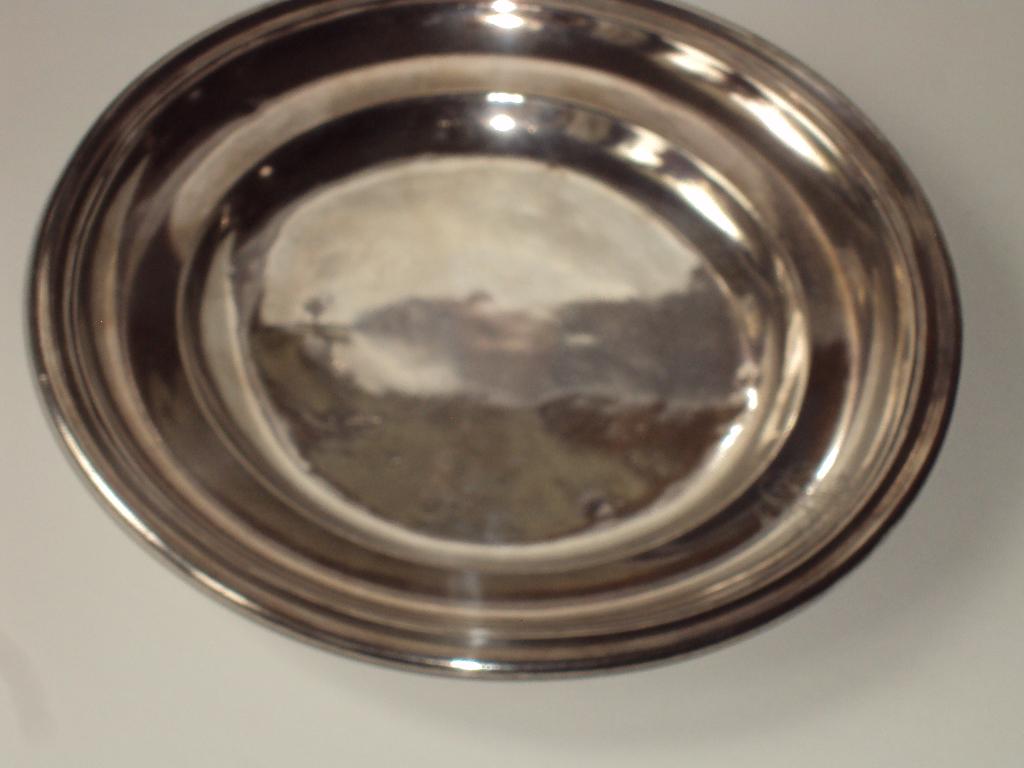 Silver plated dekschaal / bord Bohormann, Antiek en Kunst, Verzenden, Zilver