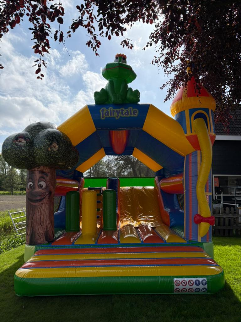 Te huur: Springkussen Sprookjeskasteel, Ophalen, Zo goed als nieuw, Overige