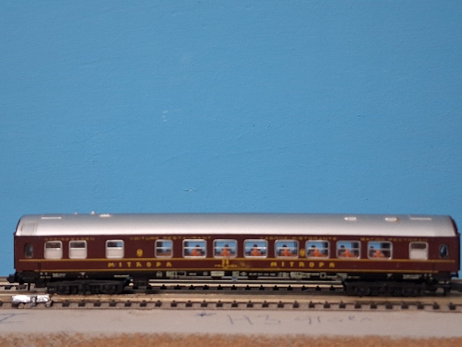 rijtuig Mitropa n spoor, Hobby en Vrije tijd, Modeltreinen | N-Spoor, Overige merken, Gebruikt, Gelijkstroom, Wagon