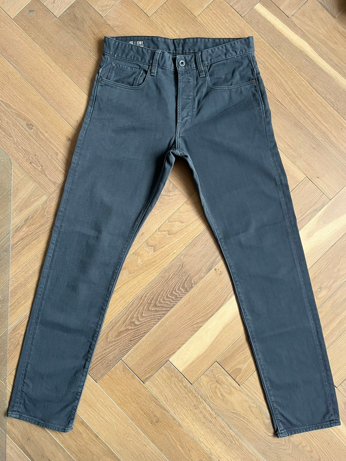 G- star RAW tapered 3301 W31 L32 Z.G.A.N., Ophalen of Verzenden, Zo goed als nieuw, Overige kleuren, W33 - W34 (confectie 48/50)