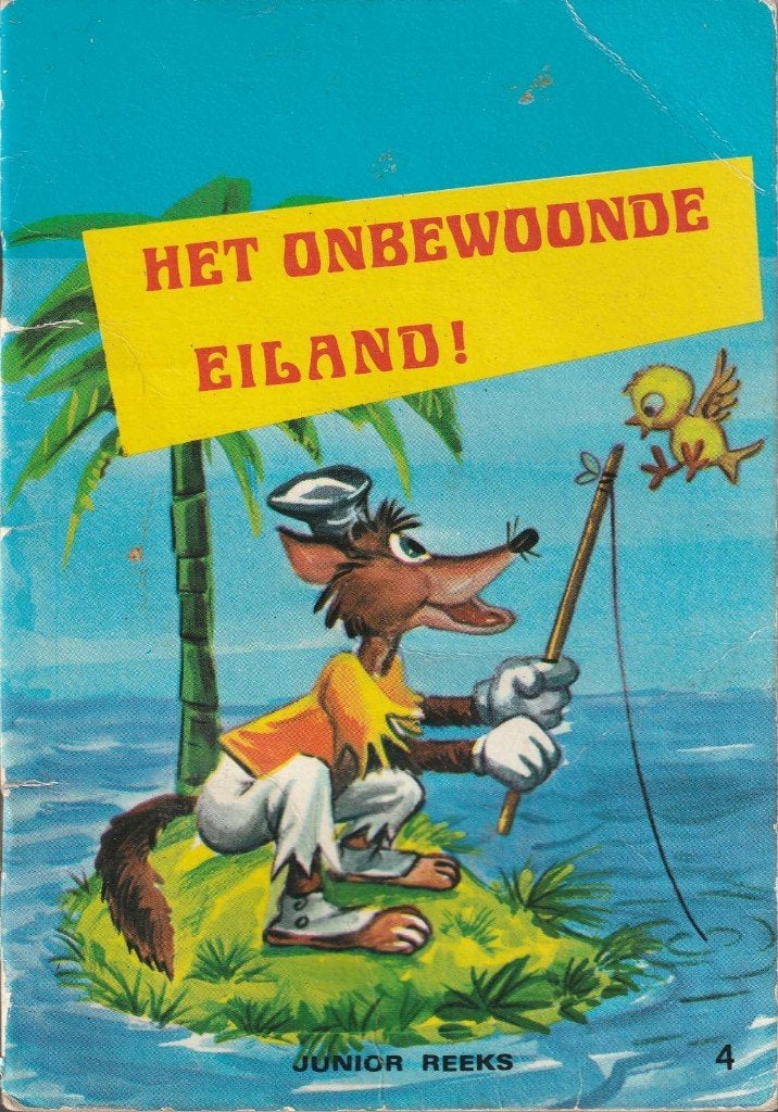 Het onbewoonde eiland-Junior Press(1980), Ophalen of Verzenden, Zo goed als nieuw, Fictie algemeen