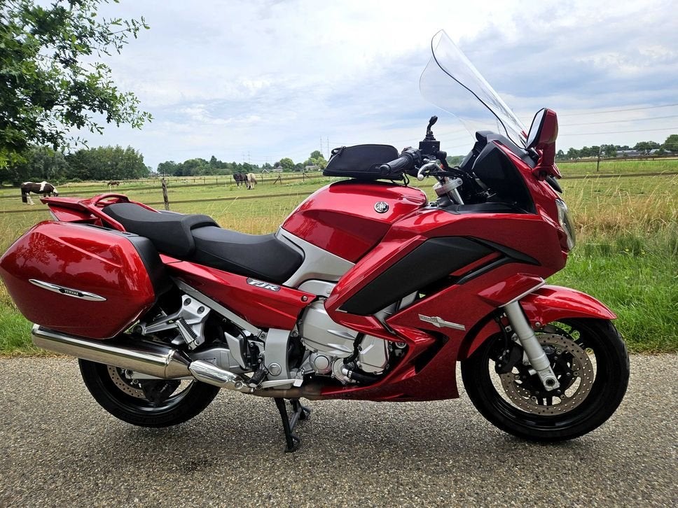 YAMAH FJR1300 2014 KOFFERS ABS TCS CRUISE LAVA ROOD TOPSTAAT, HONDA, 4 cilinders, Motorrijbewijs A, Onbekend