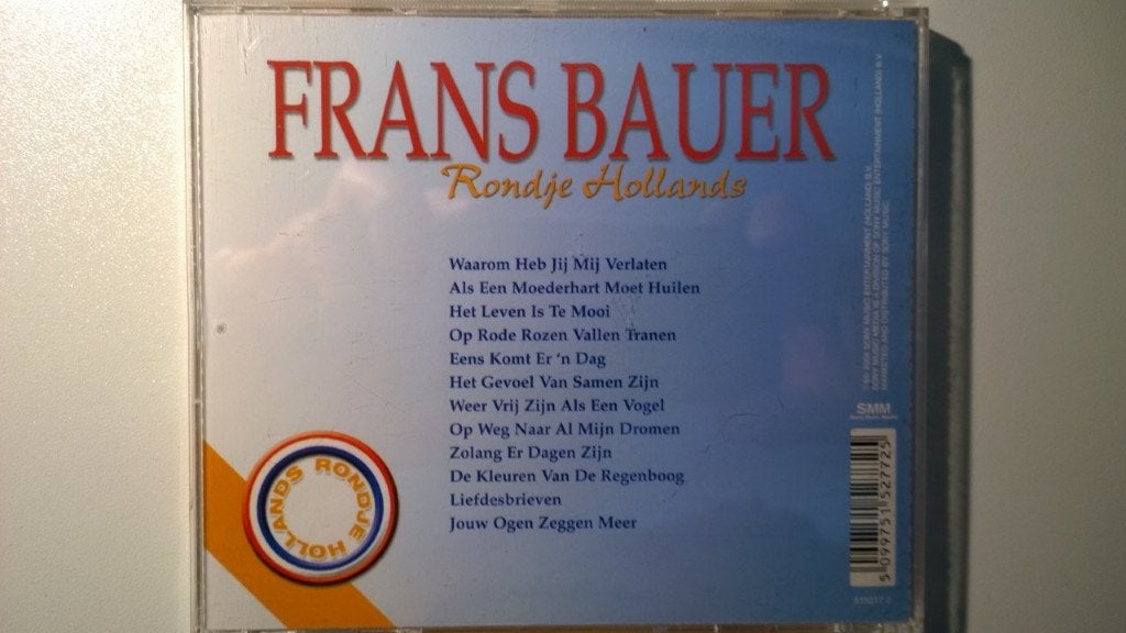 Frans Bauer - Rondje Hollands, Ophalen of Verzenden, Zo goed als nieuw, Levenslied of Smartlap, Album