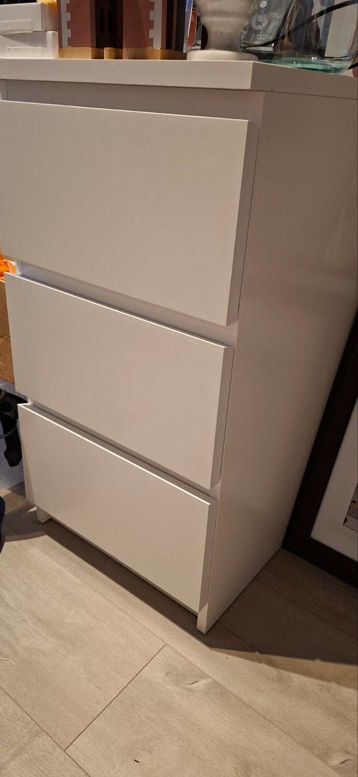 IKEA Ladenblok - Wit, 3 Laden, Huis en Inrichting, Ophalen, Kunststof, Gebruikt, 50 tot 100 cm