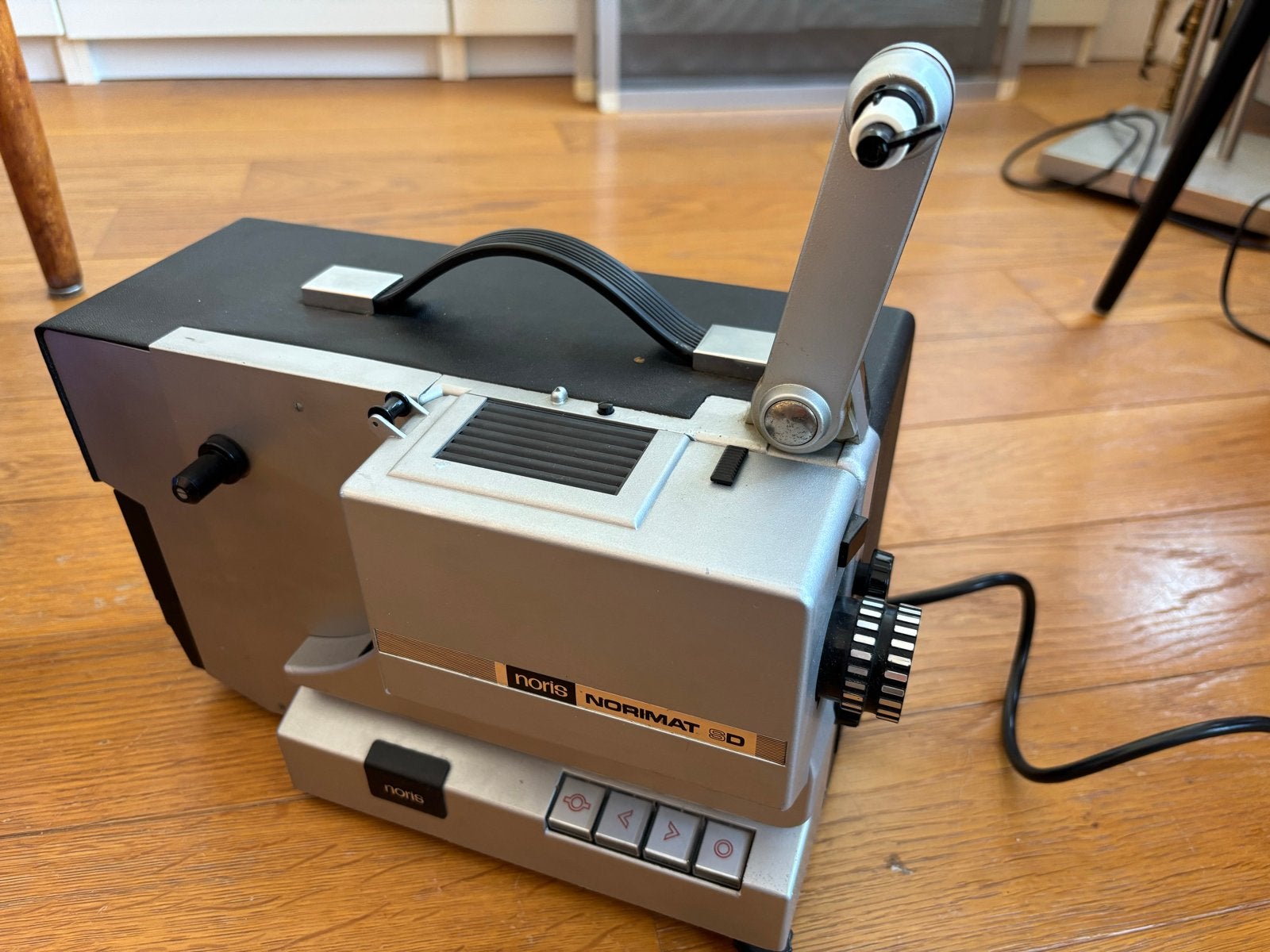 Vintage Noris Norimat SD Filmprojector (8mm/Super 8), Ophalen of Verzenden, Gebruikt