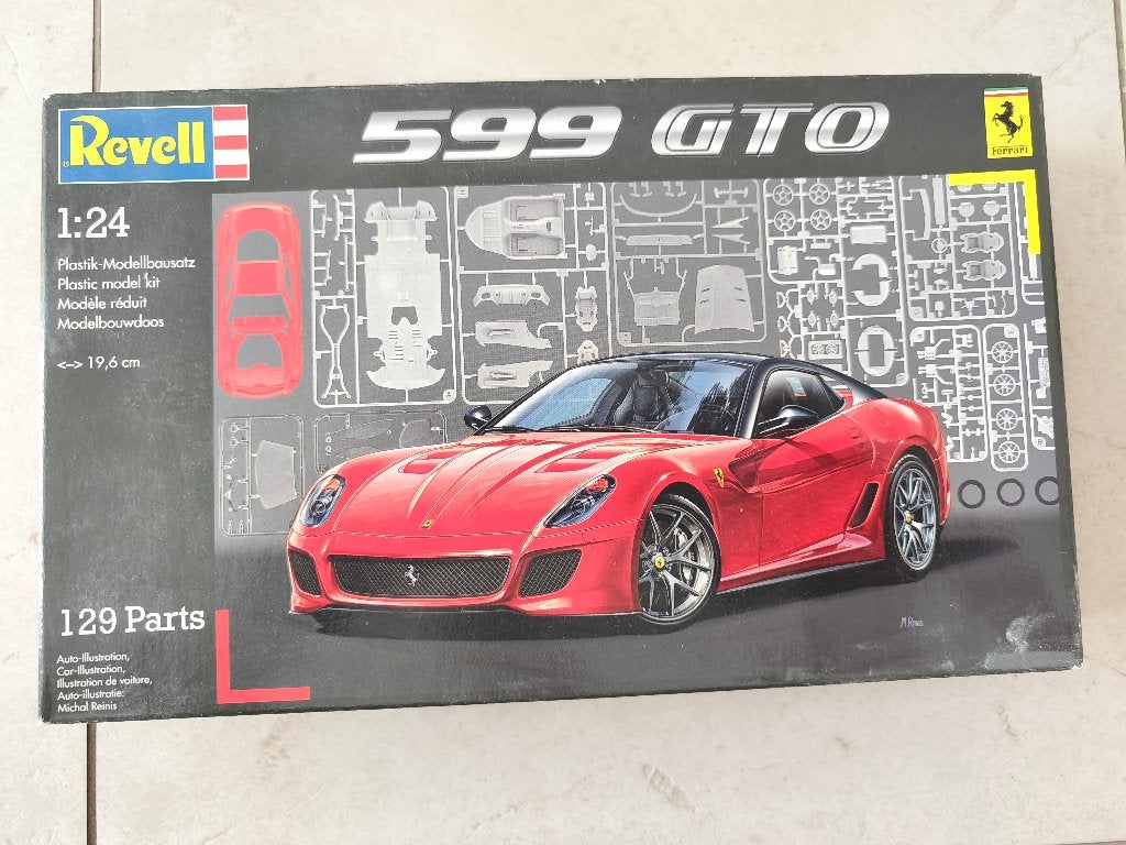 Ferrari 599 GTO Revell 1/24 Modelbouw, Auto, Verzenden, Revell, Groter dan 1:32
