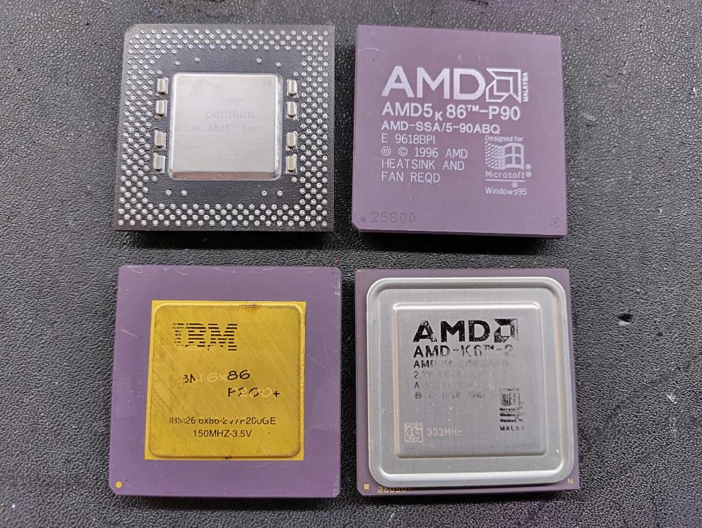 Vintage Processors, Computers en Software, Ophalen of Verzenden, Gebruikt, Intel Pentium, Minder dan 2 Ghz