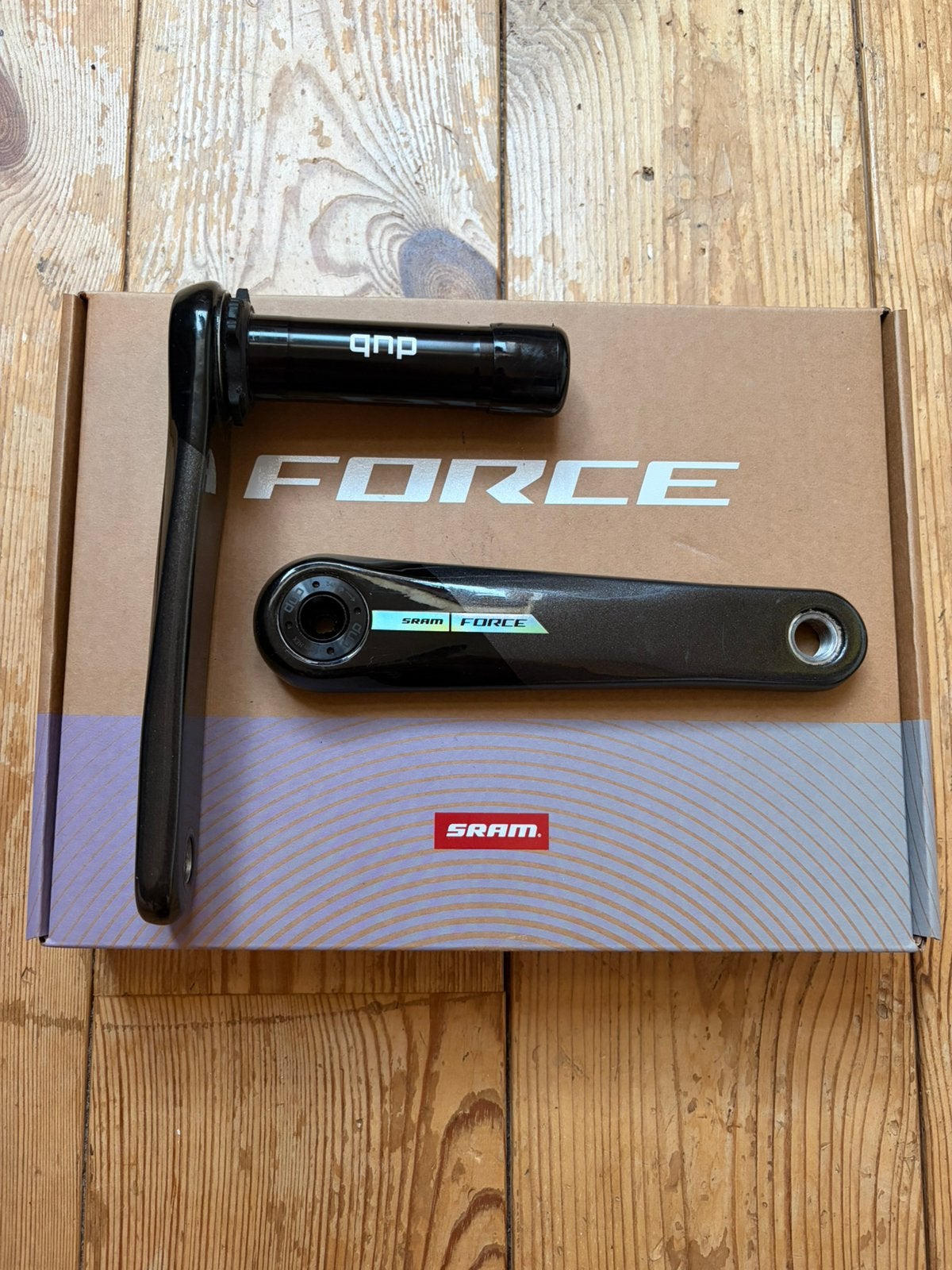 SRAM Force D2 crank, Crankstel of Pedalen, Ophalen of Verzenden, Zo goed als nieuw, Racefiets