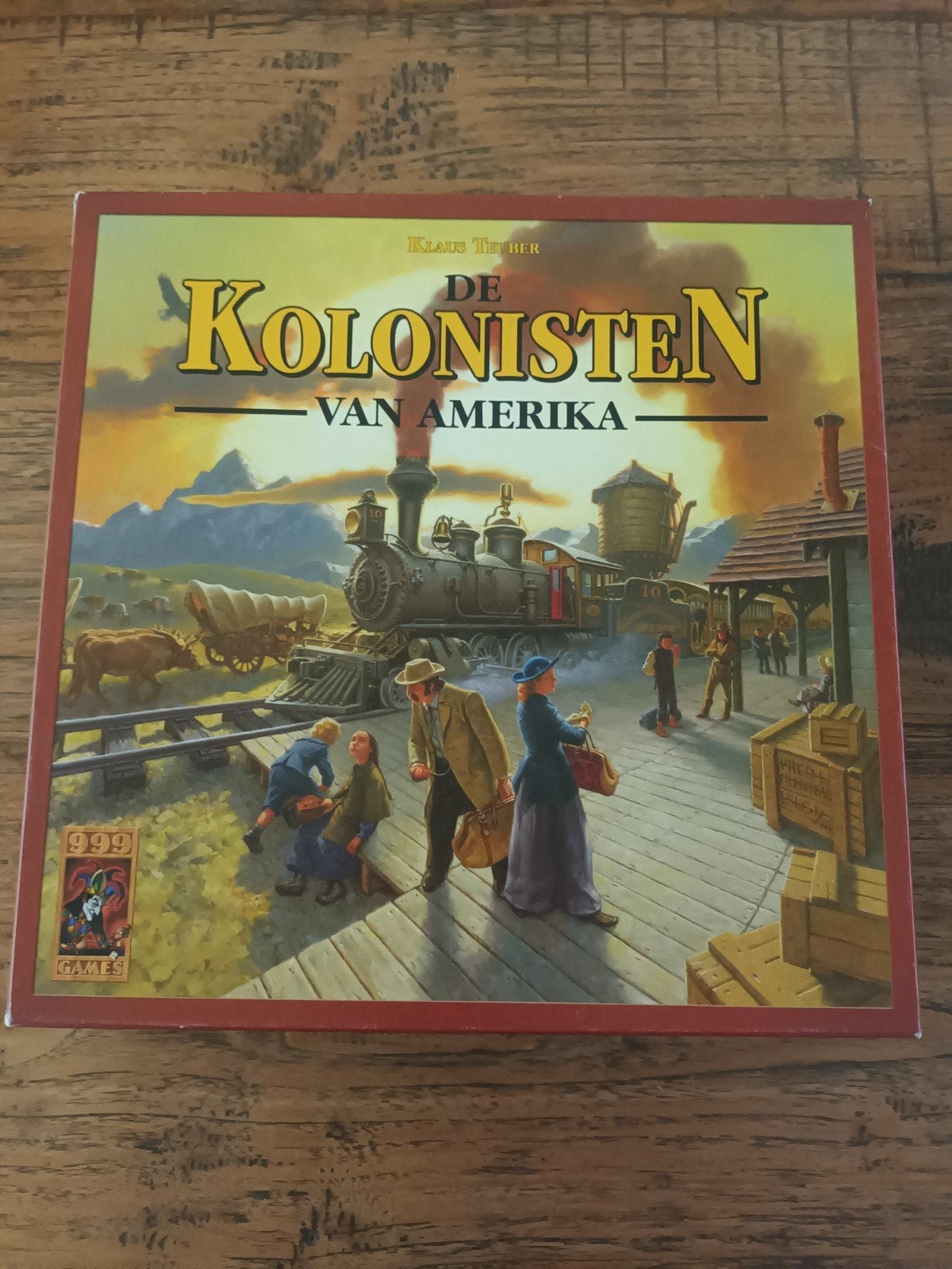 Kolonisten van Amerika, Hobby en Vrije tijd, Gezelschapsspellen | Bordspellen, Ophalen of Verzenden