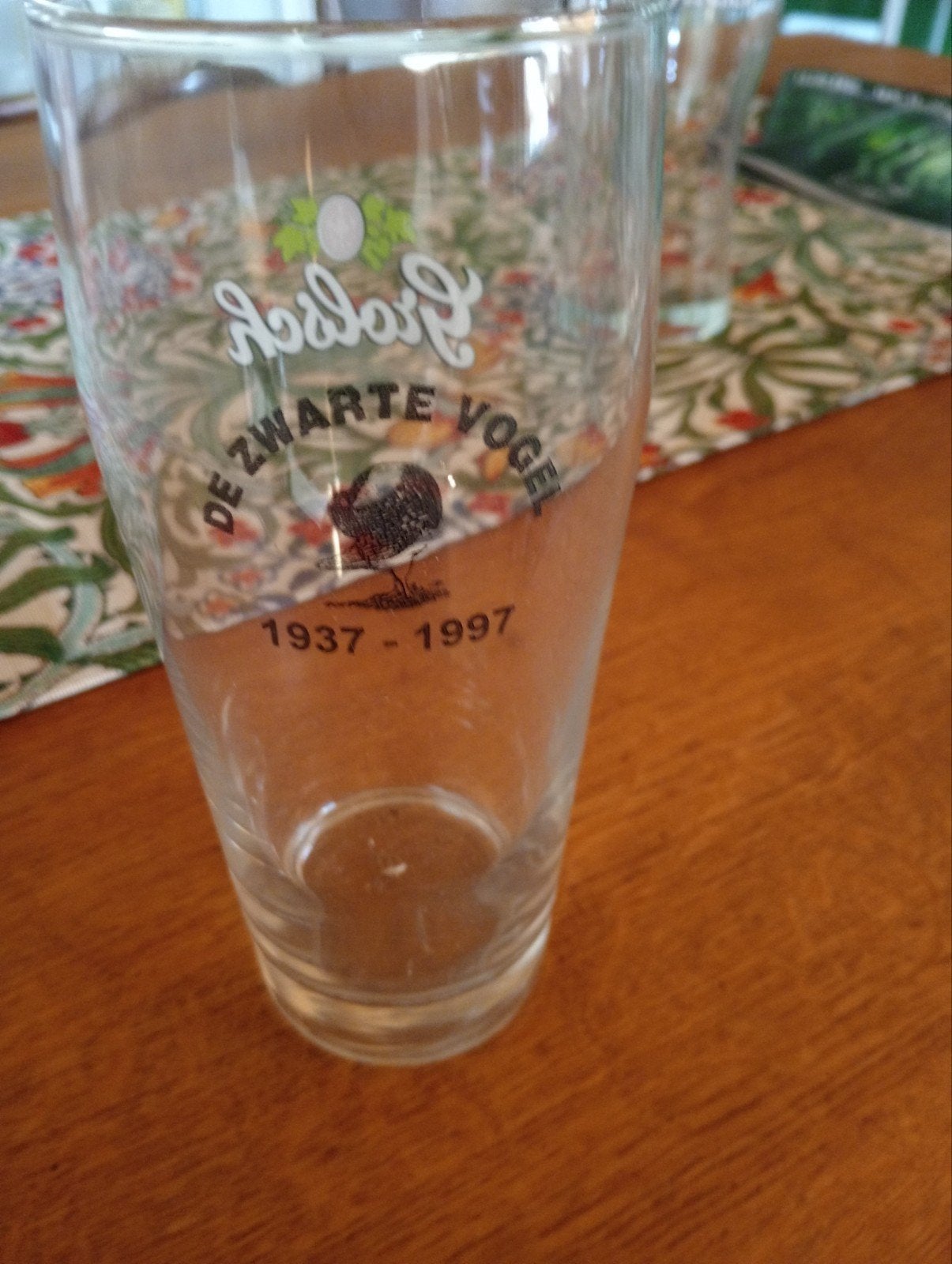 Grolsch glas dubbeldruk., Ophalen of Verzenden, Nieuw, Glas of Glazen, Grolsch