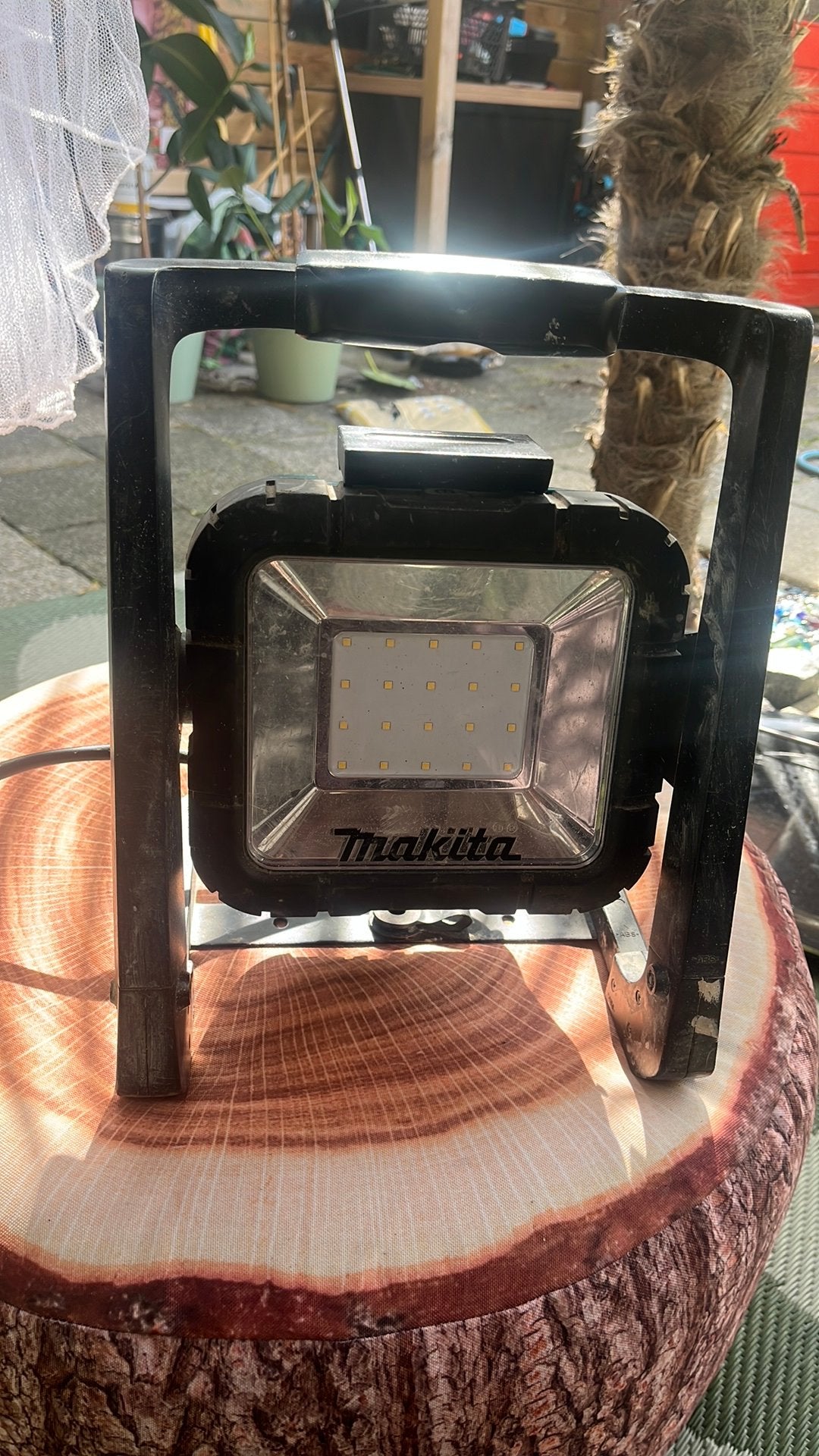 Makita bouwlamp, Ophalen, Zo goed als nieuw, Minder dan 50 watt, Lamp