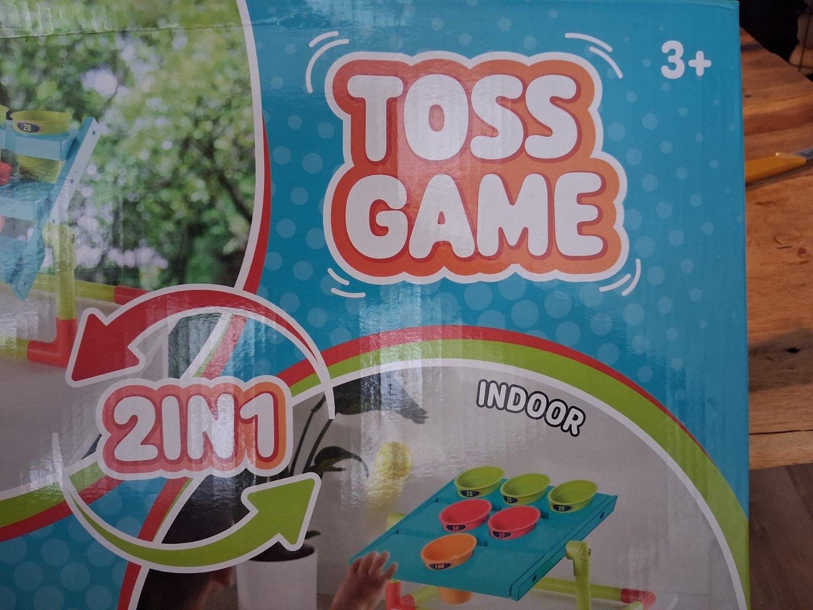 Toss Game 2-in-1 Indoor/Outdoor Balspel voor Kinderen, Kinderen en Baby's, Ophalen of Verzenden, Nieuw