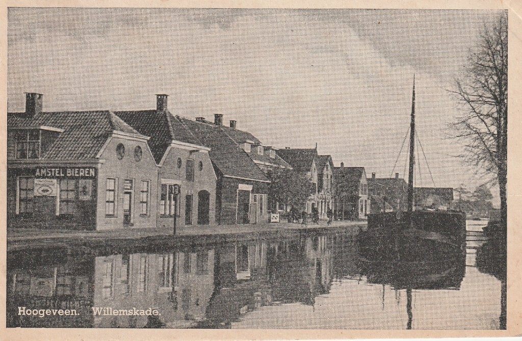 Hoogeveen    Willemskade, Ophalen of Verzenden, 1940 tot 1960, Gelopen, Drenthe