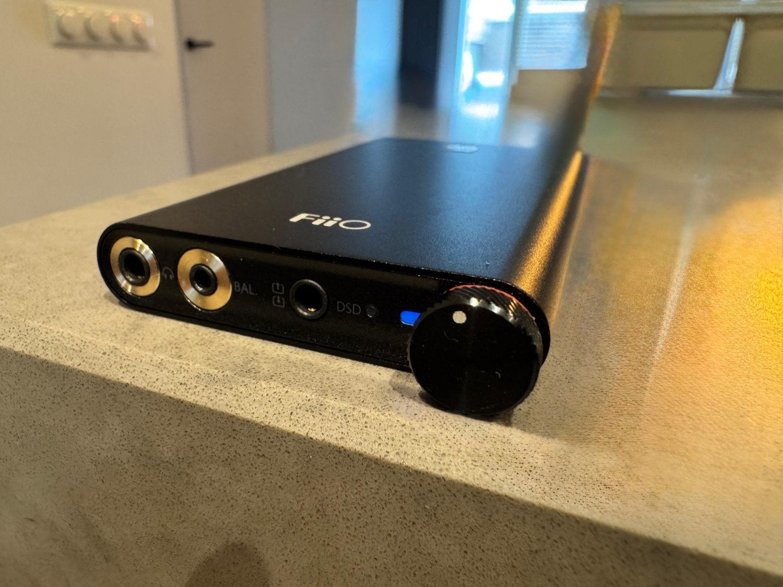 FiiO Q1 Mark II Draagbare DAC/Hoofdtelefoonversterker, Ophalen of Verzenden, Zo goed als nieuw