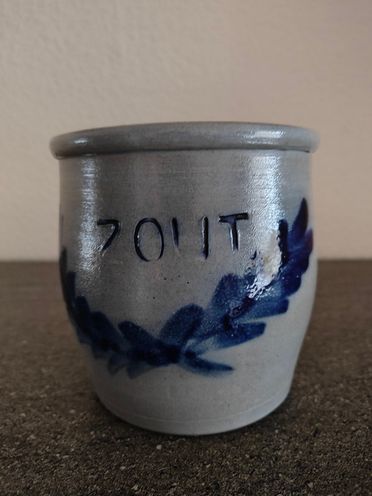 Vintage Keulse Zout Pot, Ophalen of Verzenden