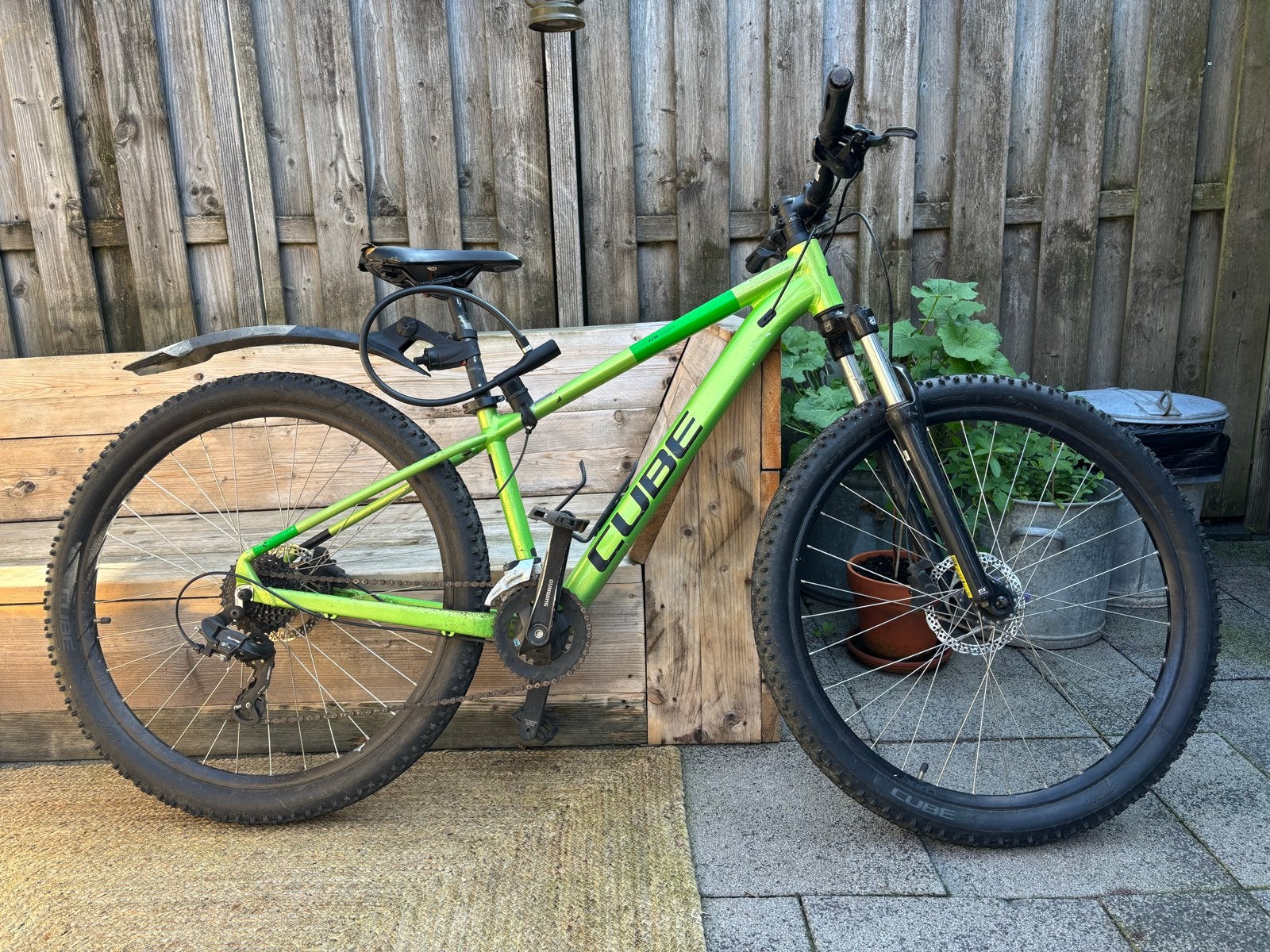 Cube Aim CMPT Mountainbike - Frame S, Wielmaat 27.5, Gebruikt, Hardtail, Heren, Schijfrem