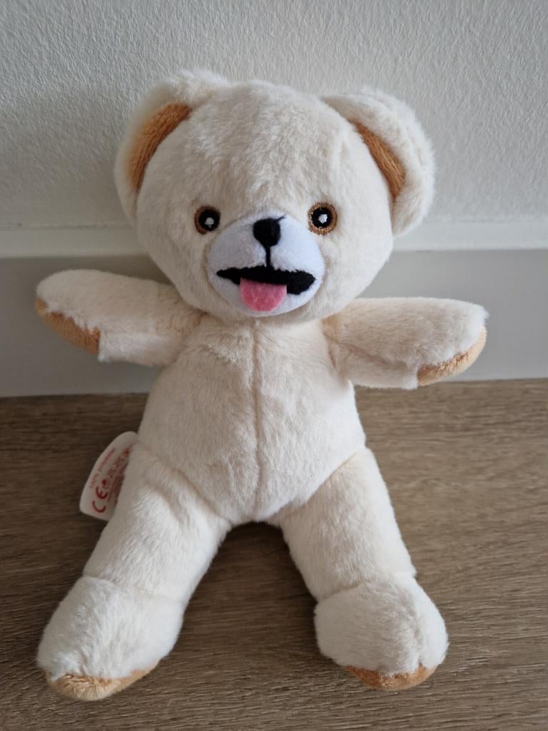 Knuffel beer Robijn Robijntje 19 cm creme K8164, Ophalen of Verzenden, Zo goed als nieuw, Beer