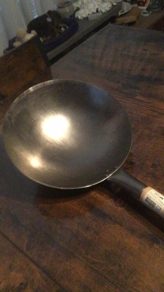 Nieuwe wokpan-wadjan, Huis en Inrichting, Keuken | Potten en Pannen, Ophalen of Verzenden, Nieuw, Overige materialen, Wok