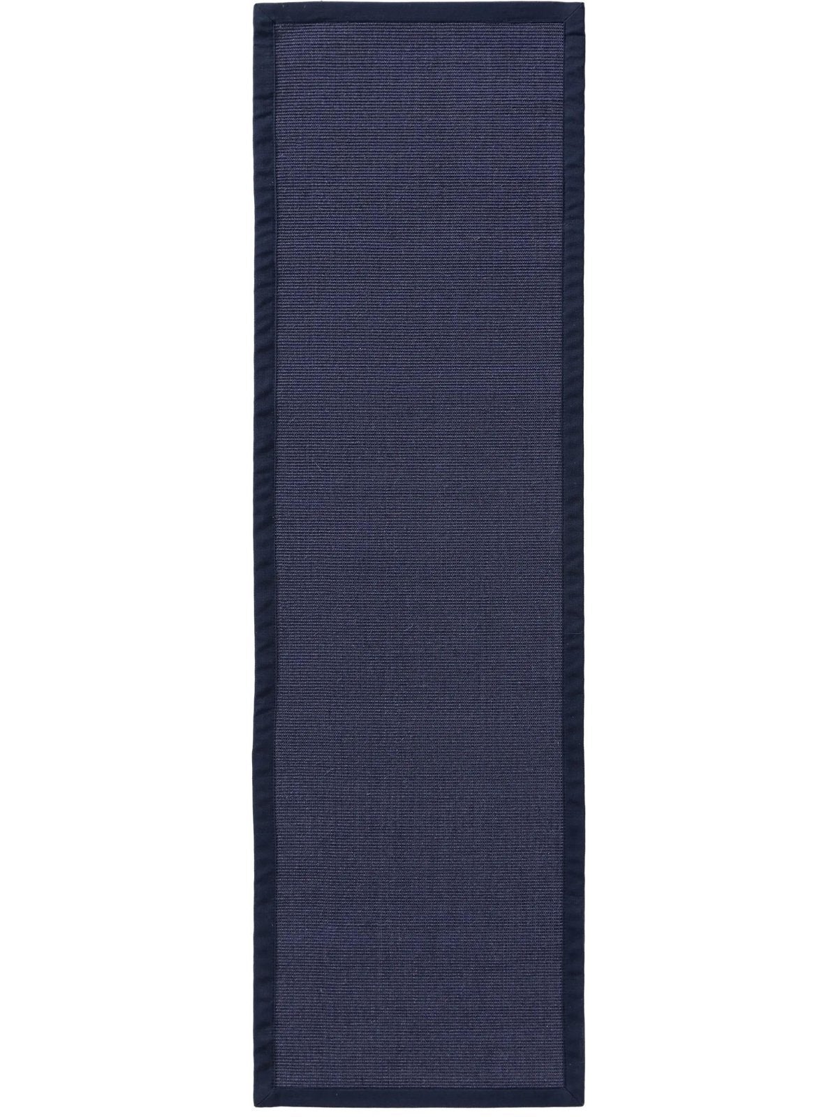 Benuta Sana loper 100% sisal, blauw, 70x240 cm, Huis en Inrichting, Stoffering | Tapijten en Kleden, Ophalen, Gebruikt, Blauw