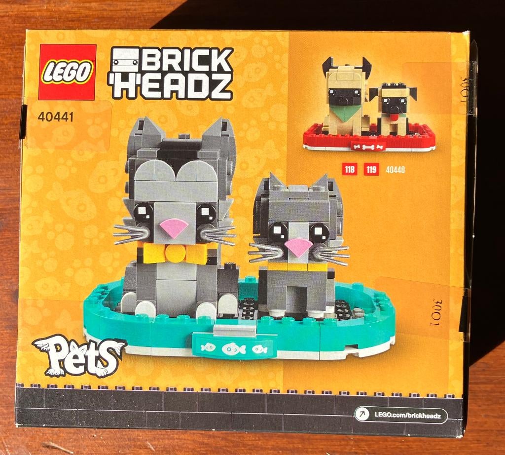 Lego Brickheadz - 40441 - Katten - Nieuw, Ophalen of Verzenden, Nieuw, Complete set, Lego