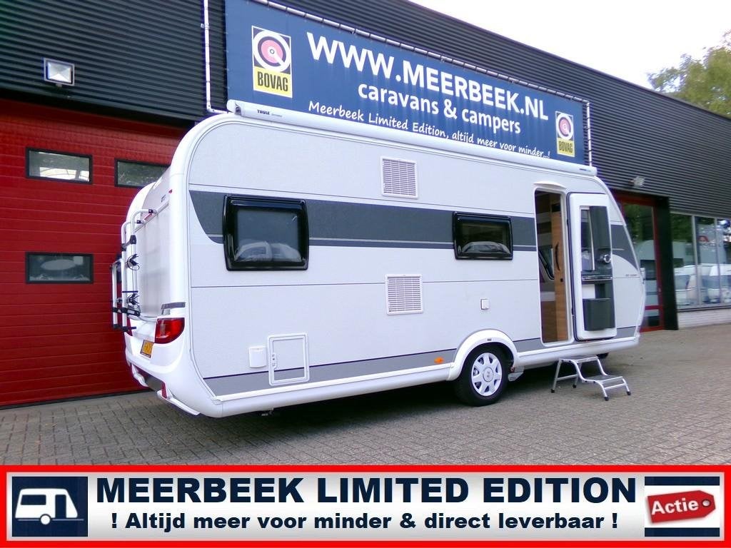 Hobby De Luxe 545 KMF +MOVER +AIRCO+ LUIFEL +POTENSYSTEEM+E, Caravans en Kamperen, Caravans, Hobby, Particulier, Overige typen