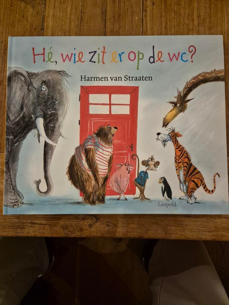 Hé, wie zit er op de wc? - Harmen van Straaten, Ophalen of Verzenden