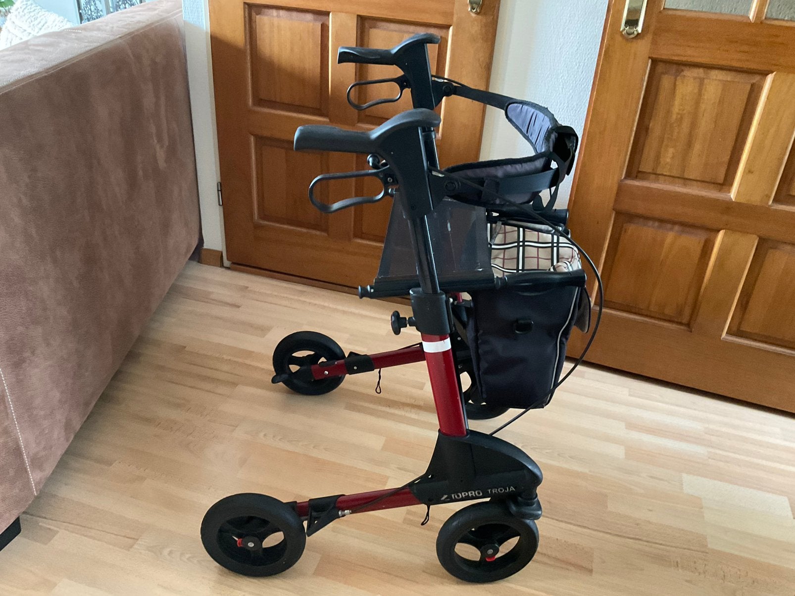 Topro Troja Rollator lichtgewicht van aluminium maat M, Diversen, Rollators, Ophalen, Lichtgewicht, Gebruikt