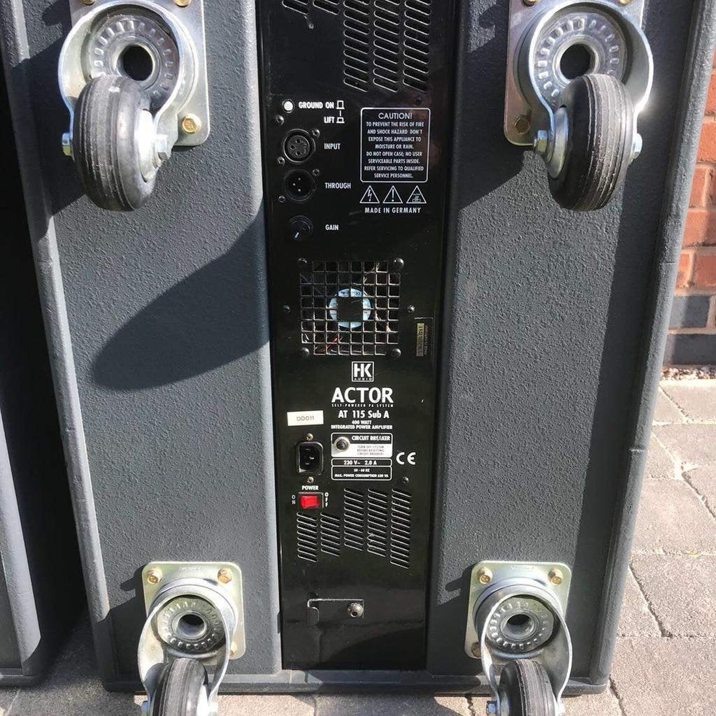 Hk actieve subs & tops, Ophalen, Gebruikt, 1000 watt of meer, P.A.