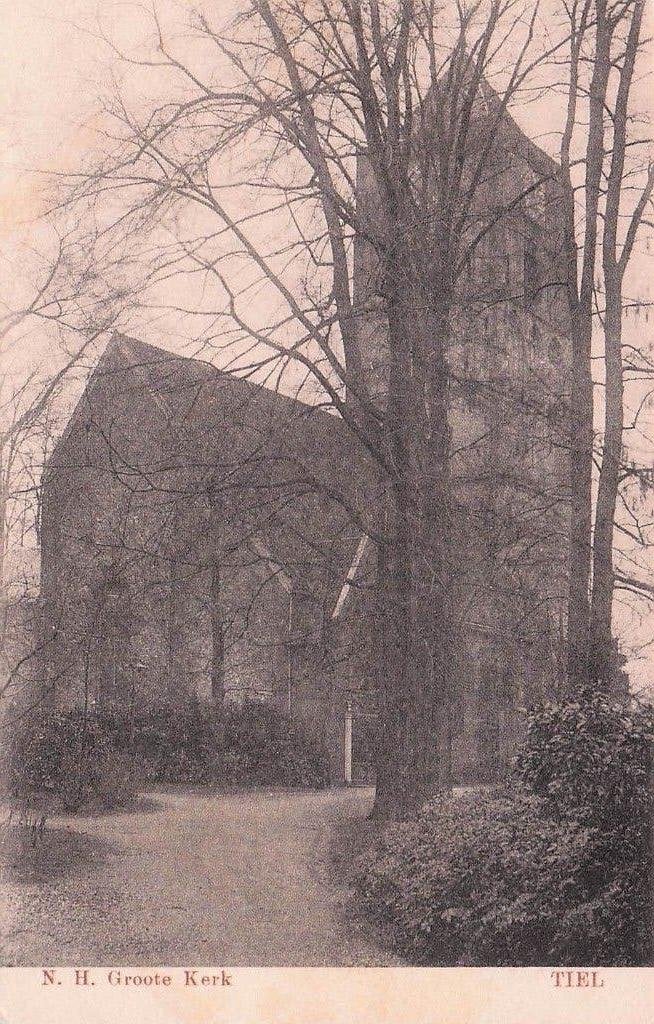 Tiel - N.H. Groote Kerk, Ophalen of Verzenden, 1920 tot 1940, Ongelopen, Gelderland