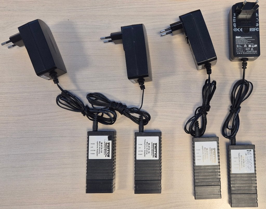 Patton M-ATA-1A adapters analoog-sip, Ophalen of Verzenden, Gebruikt