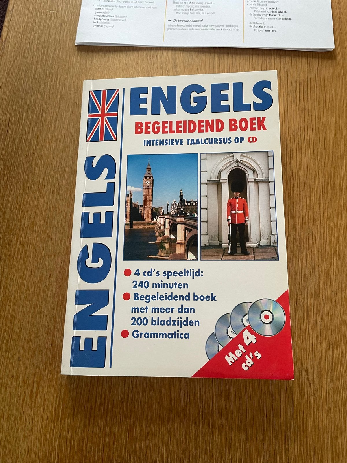Engels leren: Intensieve taalcursus met boek en 4 cd's, Ophalen of Verzenden, Gelezen, Non-fictie