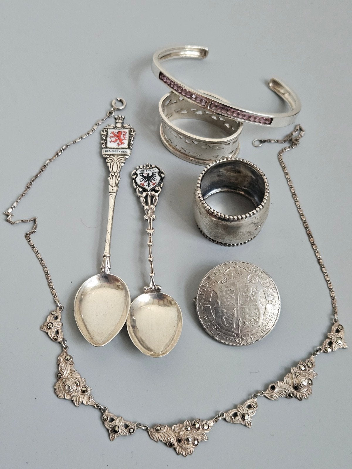 zilver, 80 gram zilveren objecten., Ophalen of Verzenden, Zilver