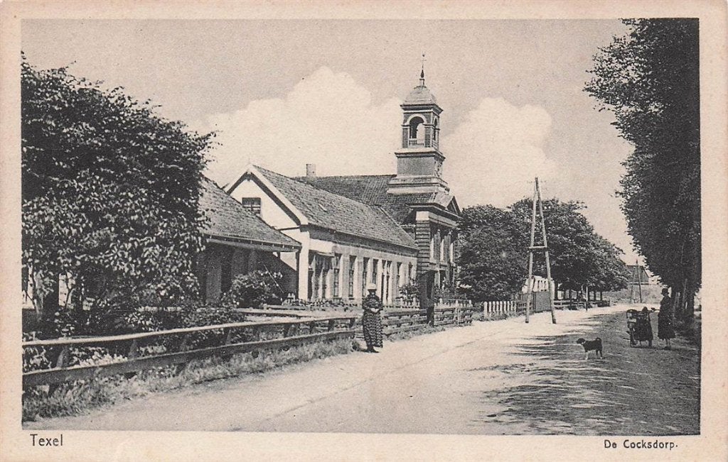 703-124-037 Texel De Cocksdorp, Verzenden, Voor 1920, Noord-Holland
