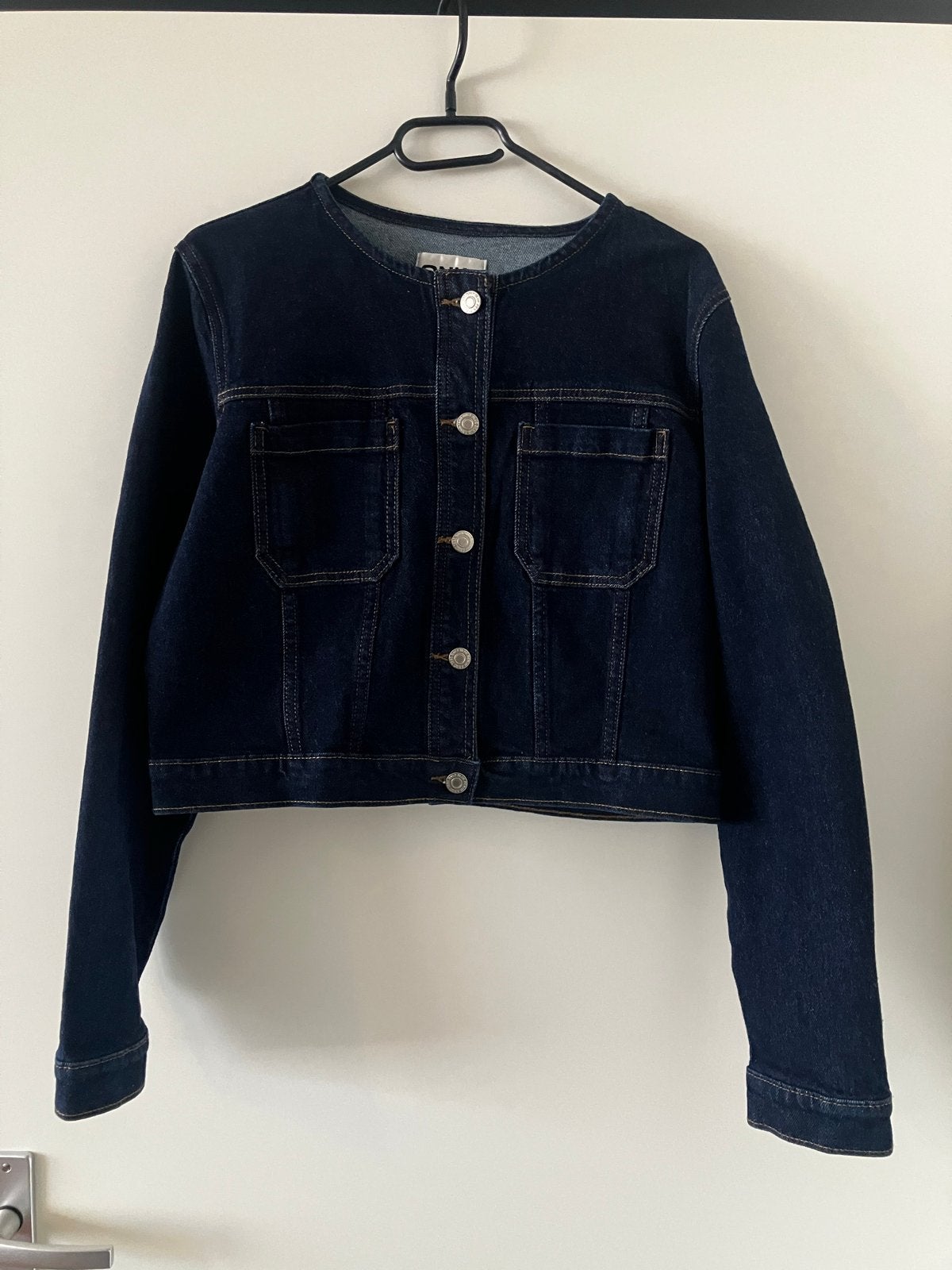 Nieuwe spijkerjas maat L, Ophalen, Nieuw, Blauw