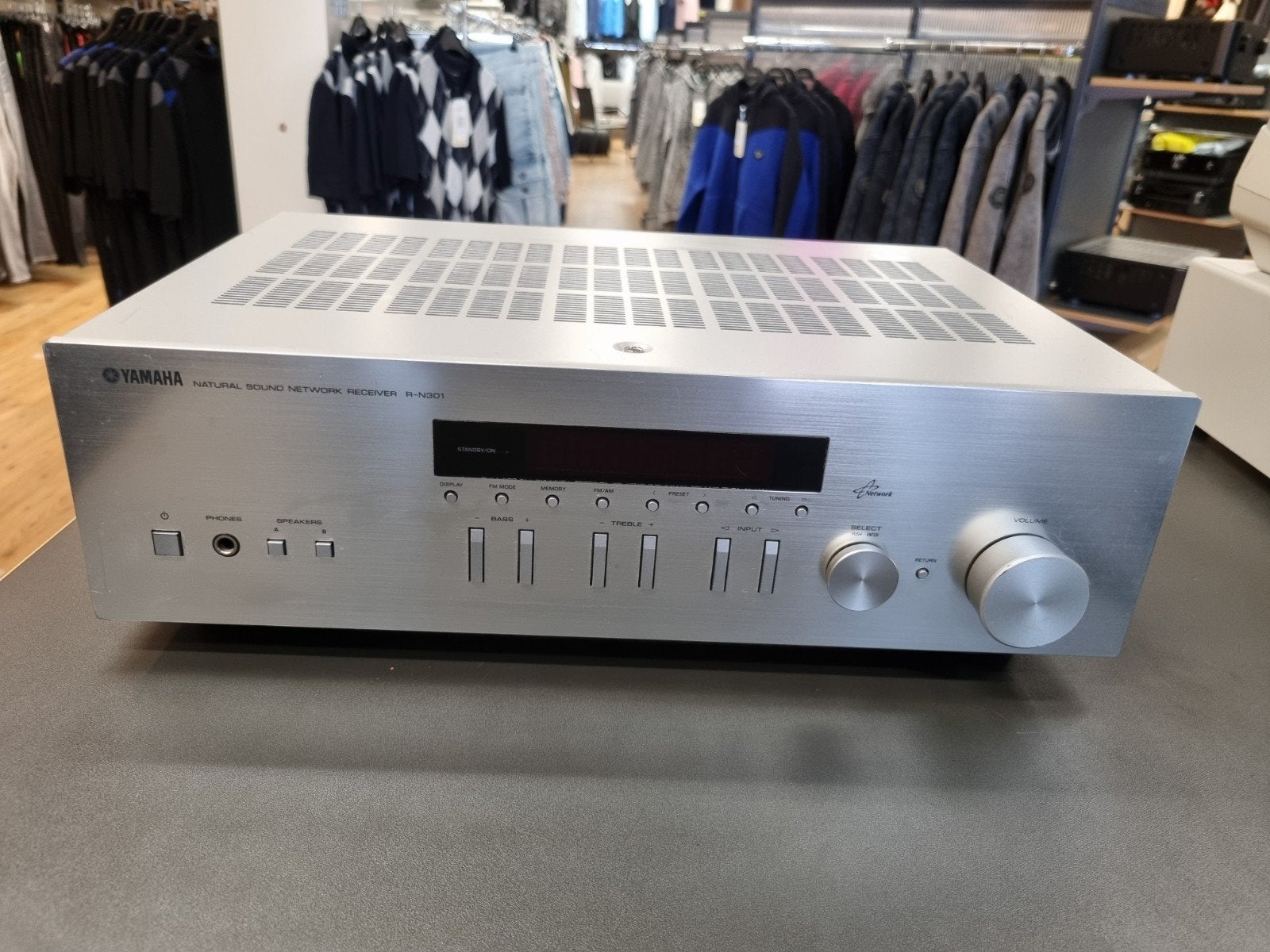 Yamaha Spotify R-N301 Natural Sound Netwerk Receiver, Audio, Tv en Foto, ///, Yamaha, Ophalen of Verzenden, Zo goed als nieuw