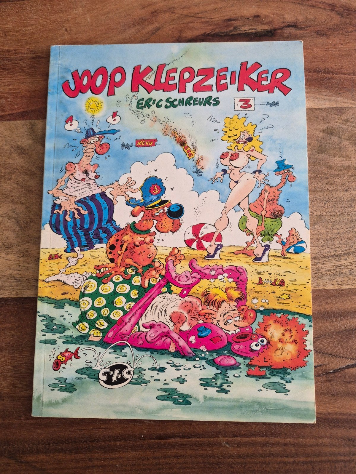 Joop Klepzeiker 3 - Eric Schreurs stripboek, Eric Schreurs, Eén stripboek, Ophalen of Verzenden, Zo goed als nieuw