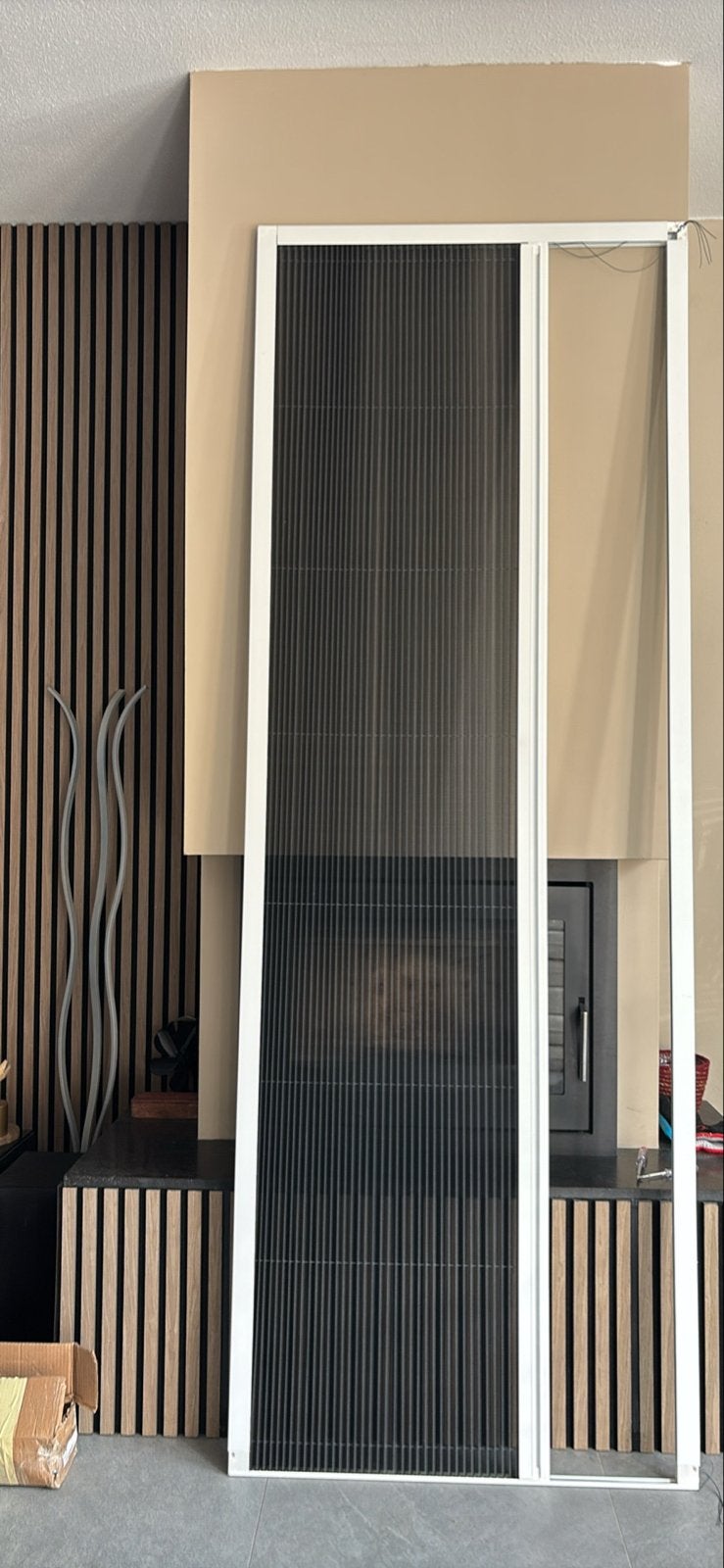 Nieuwe Plissé hordeur 83x232 cm (verkeerde maat), Ophalen, 80 tot 100 cm, 215 cm of meer, Hordeur