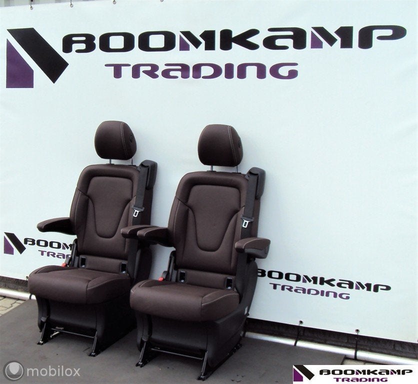 MB V-klasse klikstoelen / stoelen / stoel bruin leder, Mercedes-Benz, Nieuw, Ophalen of Verzenden, Mercedes-Benz