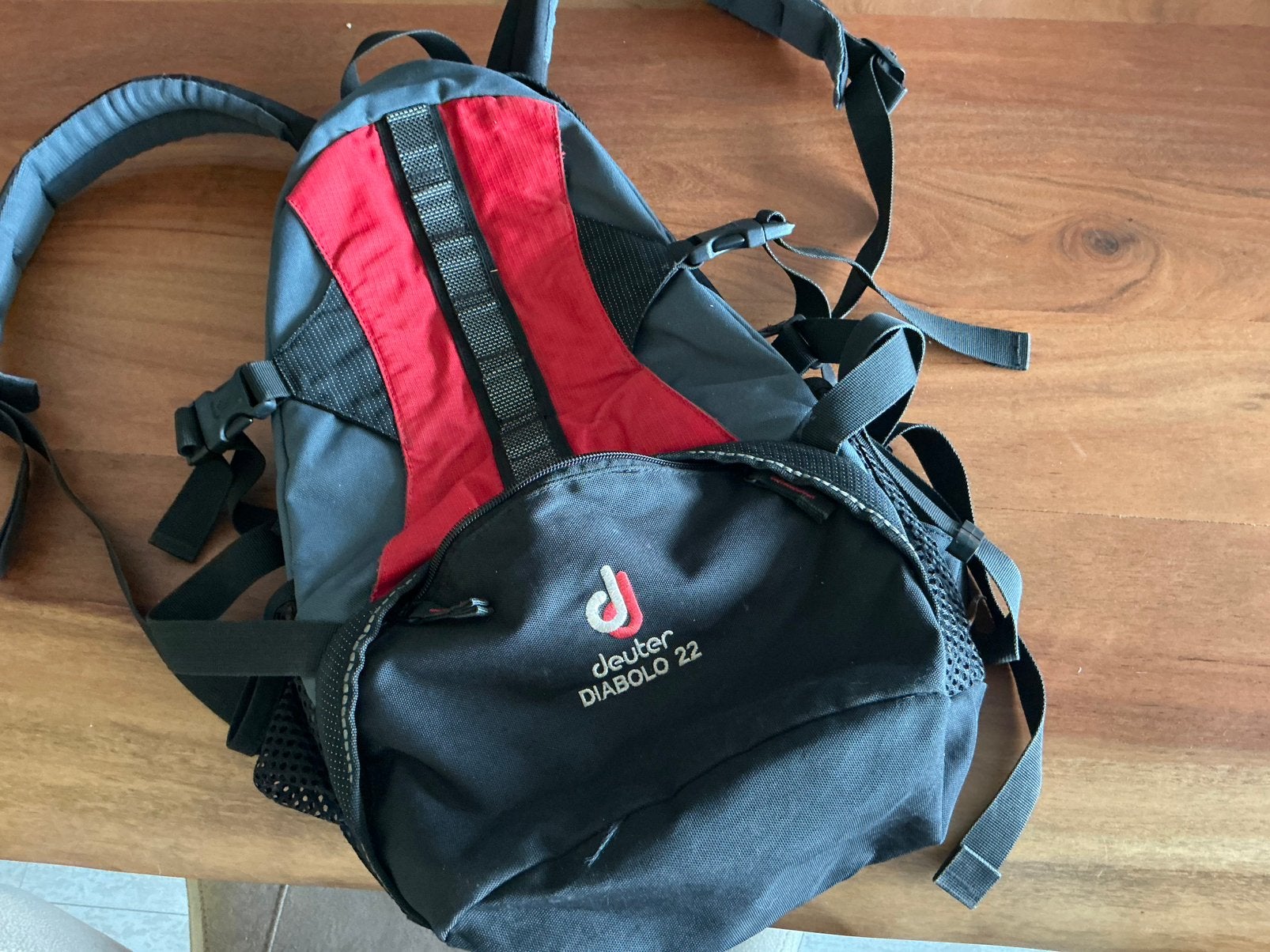 Deuter H2O rugtas, Ophalen of Verzenden, Gebruikt