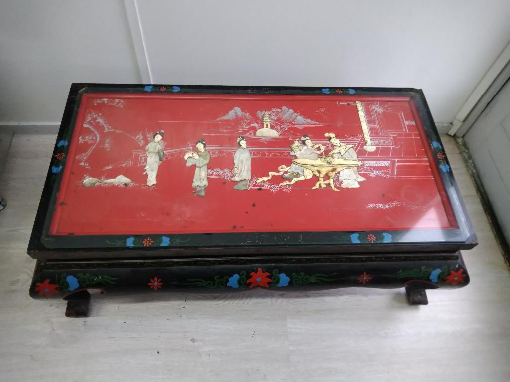 chinese tafel, Ophalen