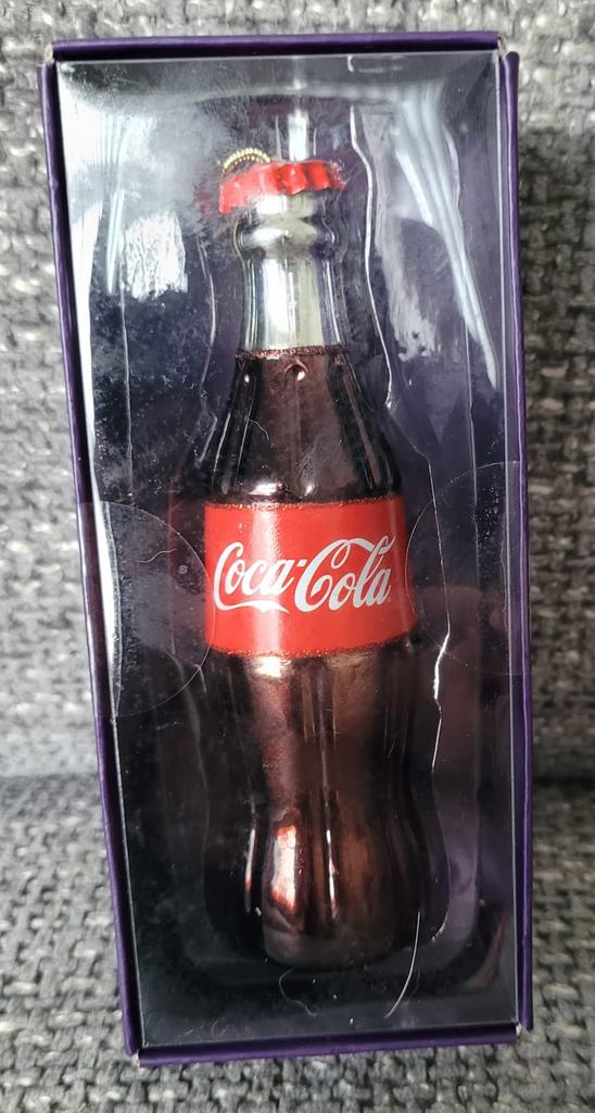 Coca cola flesje kerstbal christmas ornament, Ophalen of Verzenden, Nieuw, Overige typen
