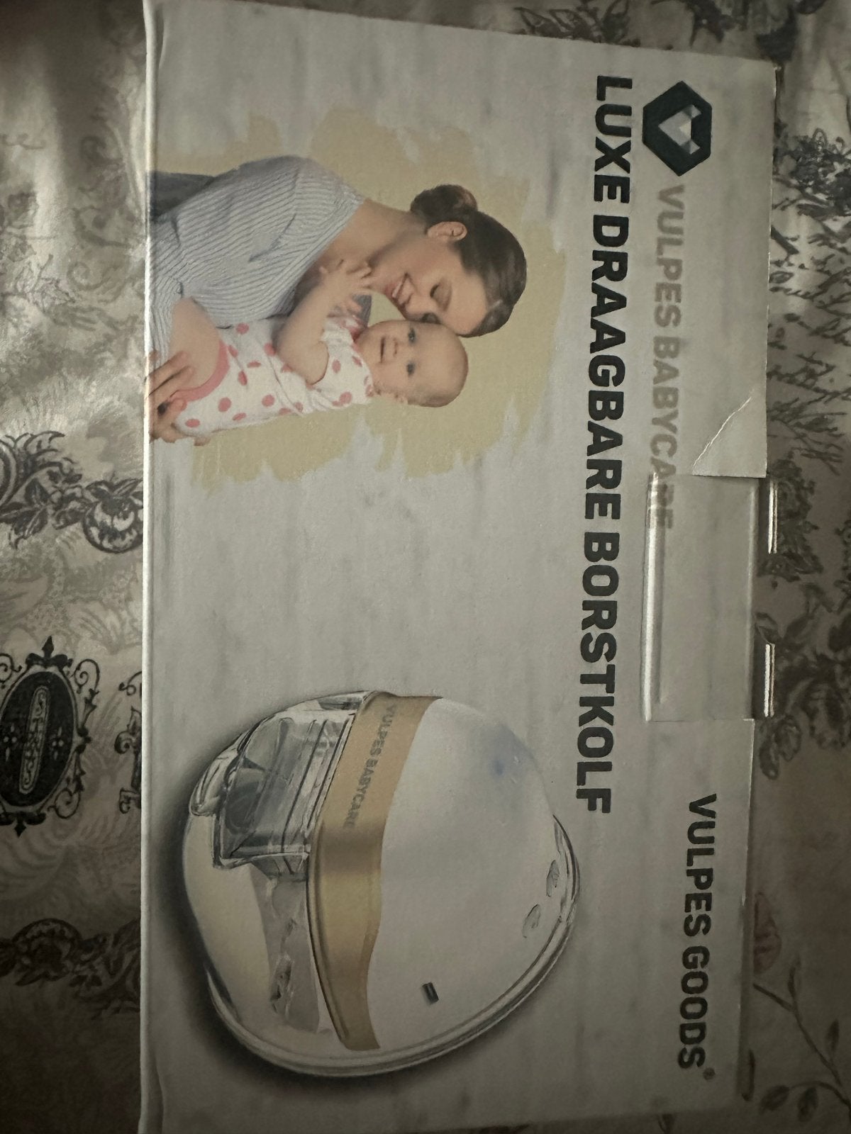 Vulpes Goods Luxe Draagbare Borstkolf - Handsfree, Ophalen of Verzenden, Zo goed als nieuw, Draagbaar, Vulpes Goods