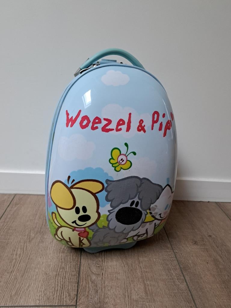 Koffer van Woezel en pip - hard case!, Fietsen en Brommers, Ophalen, Gebruikt, Heer of Dame