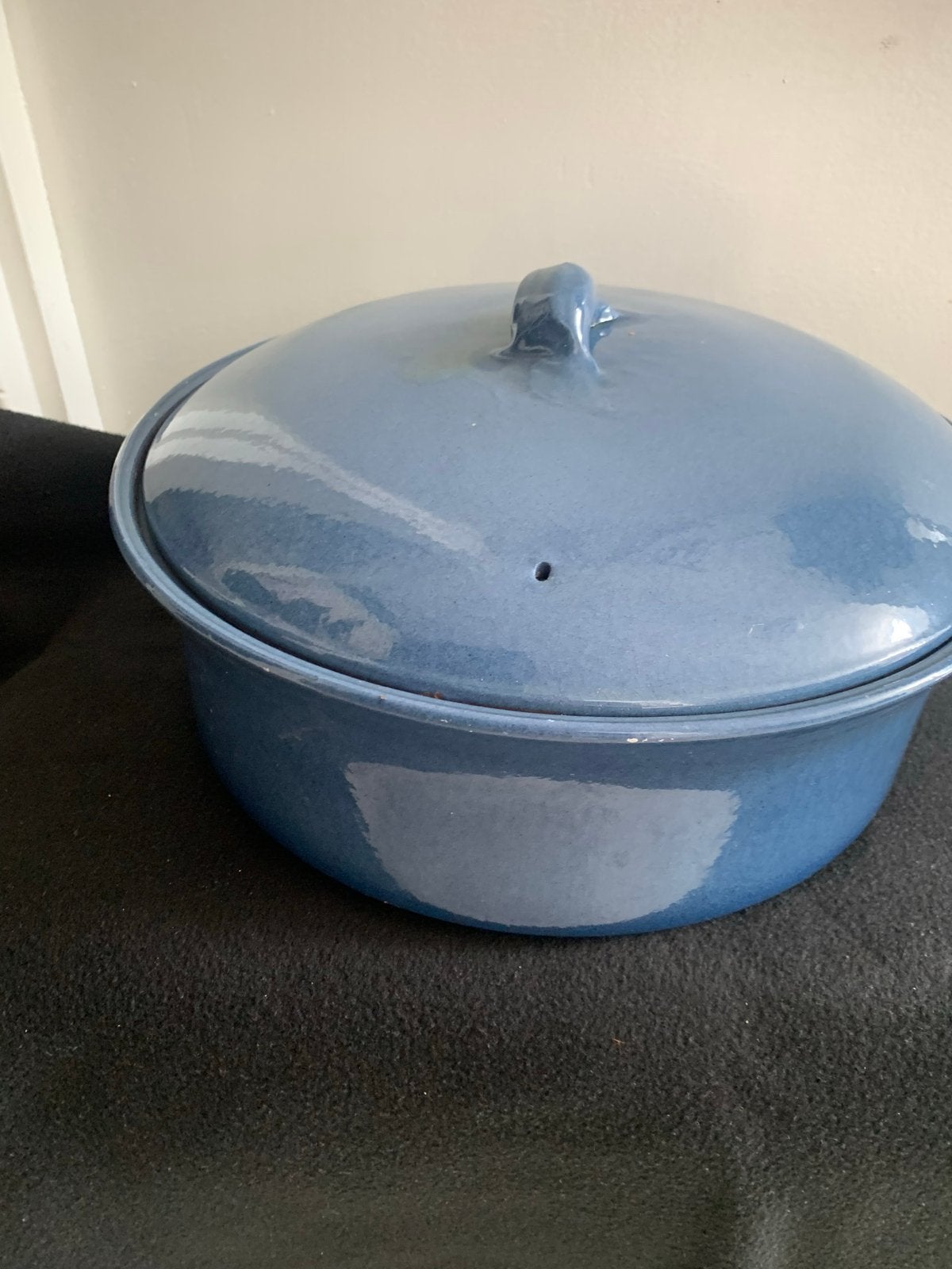 Marokkaanse tajine pan - Blauw, Ophalen of Verzenden, Gebruikt, Overige materialen, Overige typen