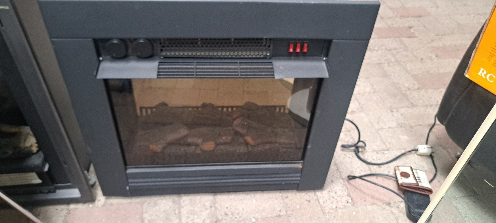 Elektrisch sierkacheltje - Classic Fire Type: AI55, Ophalen, Elektrische haard, Zo goed als nieuw, Vrijstaande haard