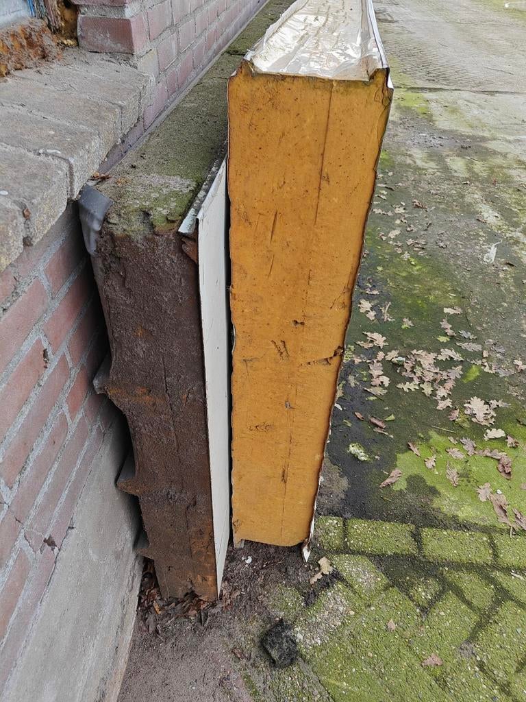 Dikke Sandwich panelen, Tuin en Terras, Ophalen, 250 cm of meer, Palen