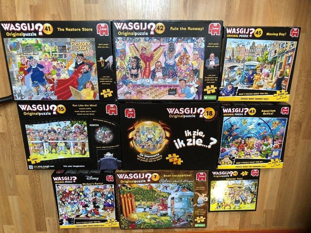 Wasgij puzzel, Ophalen of Verzenden, 500 t/m 1500 stukjes, Gebruikt, Legpuzzel