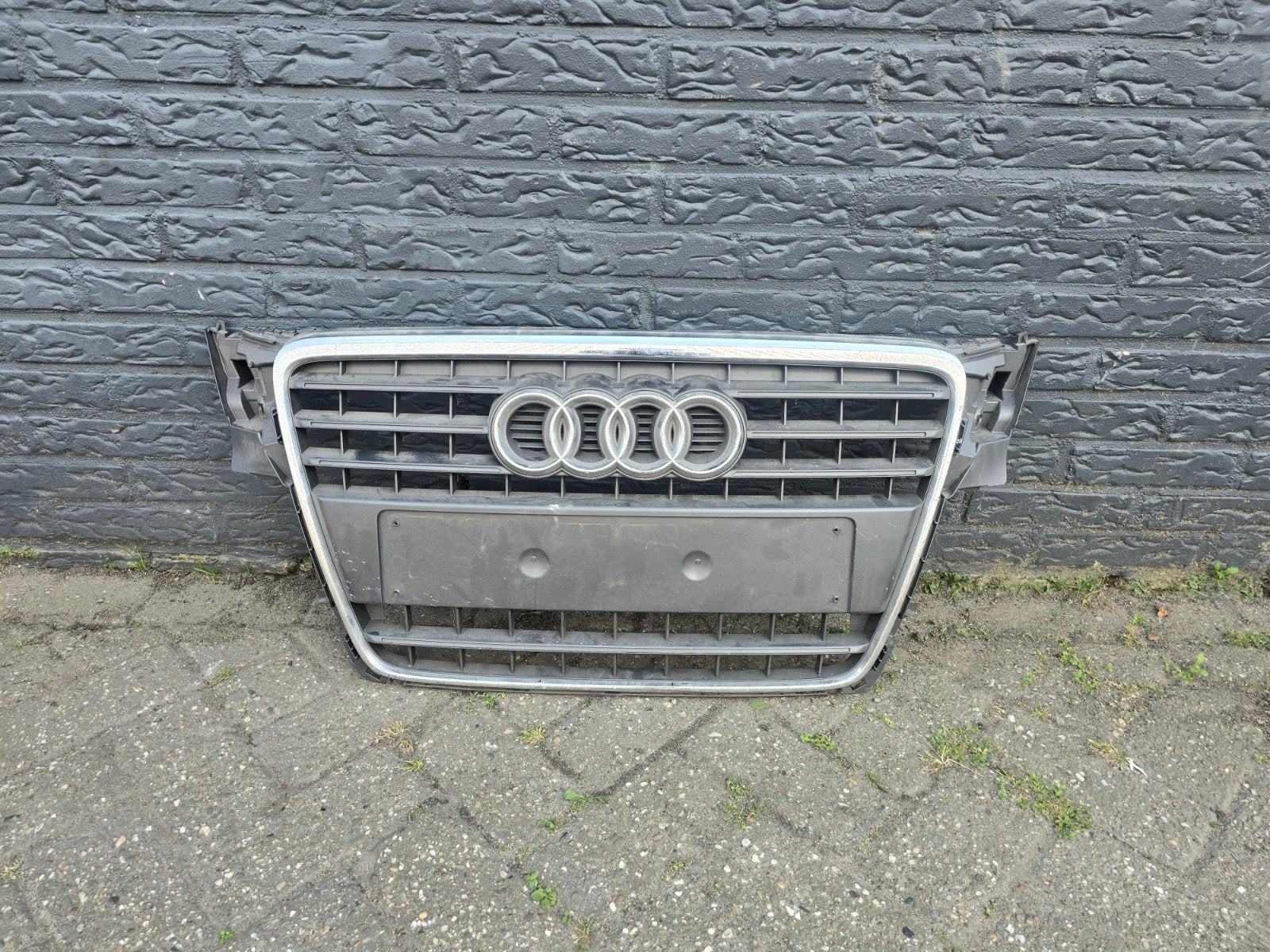 Grille Audi A4 8K B8 bj 2008-2015, Audi, Gebruikt, Voor, Bumper