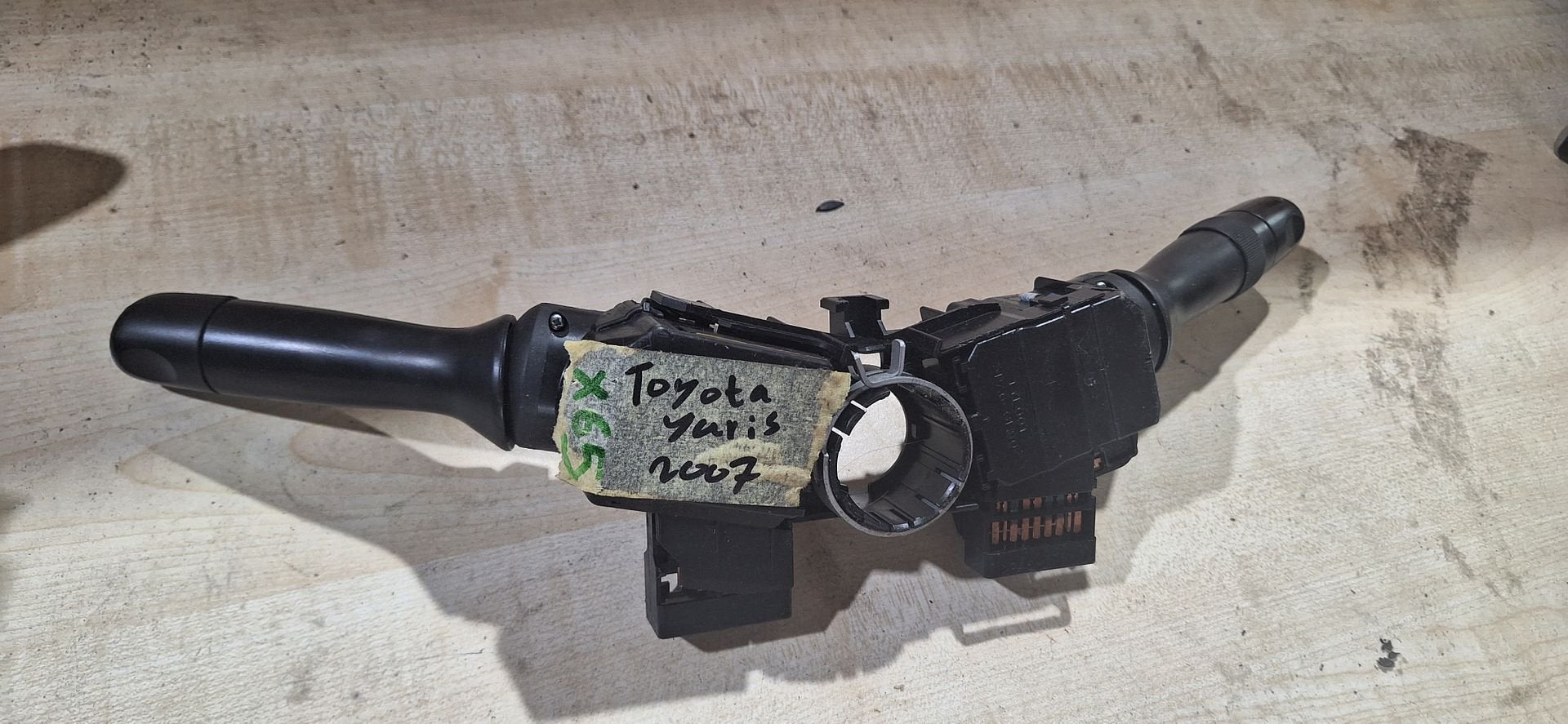 Originele Toyota Yaris (2007) Stuurkolomschakelaar Combischa, Gebruikt, -, -, Ophalen of Verzenden